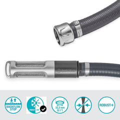 Ensemble aspirateur Gardena avec tuyau d'aspiration de 7 m, raccord robuste, clapet anti-retour, durable et fiable (09091-20)