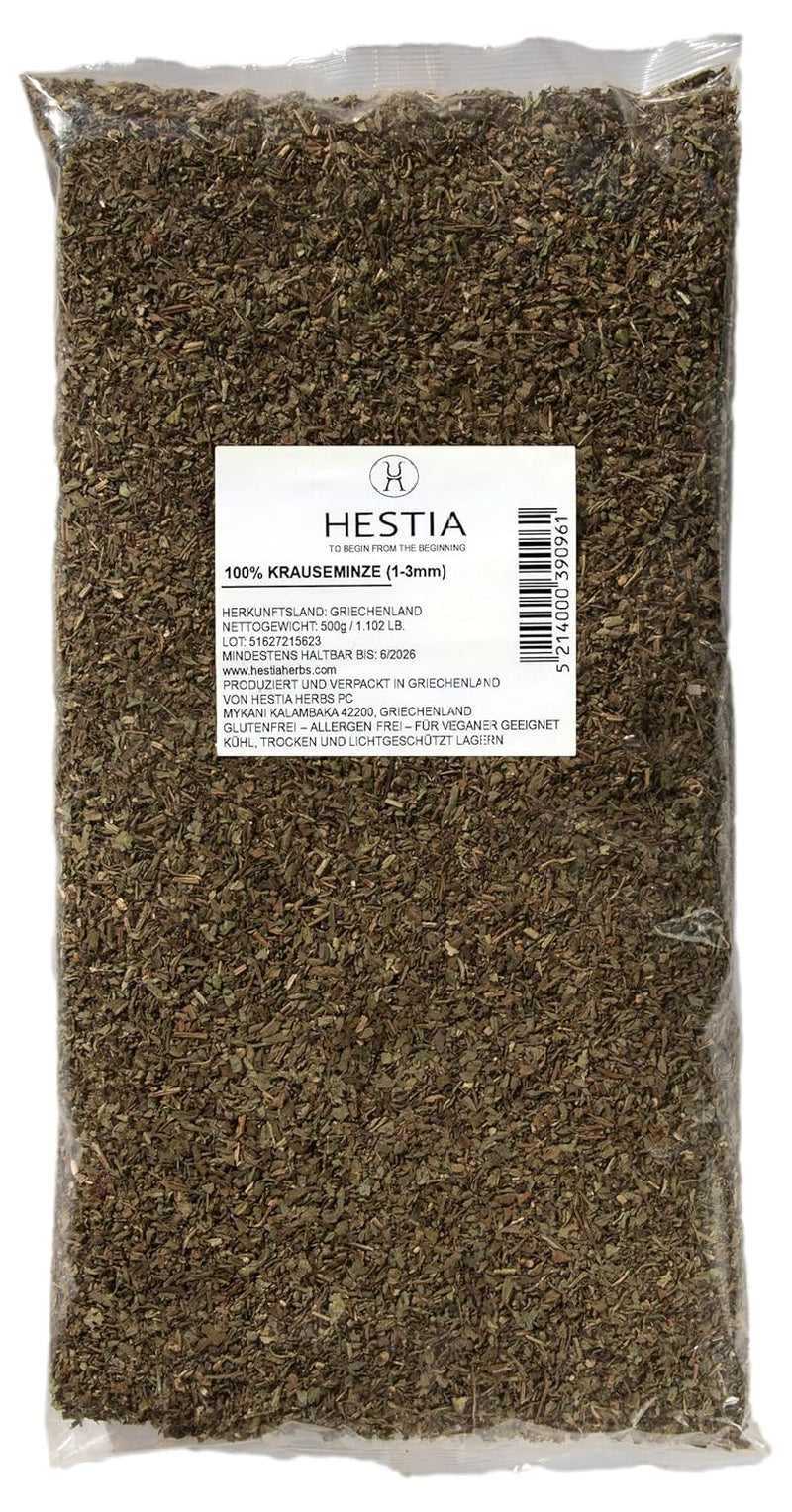 Hestia Herbs Griechischer getrechtenter Origan 500 g, sans allergènes – végétalien – sans GVO