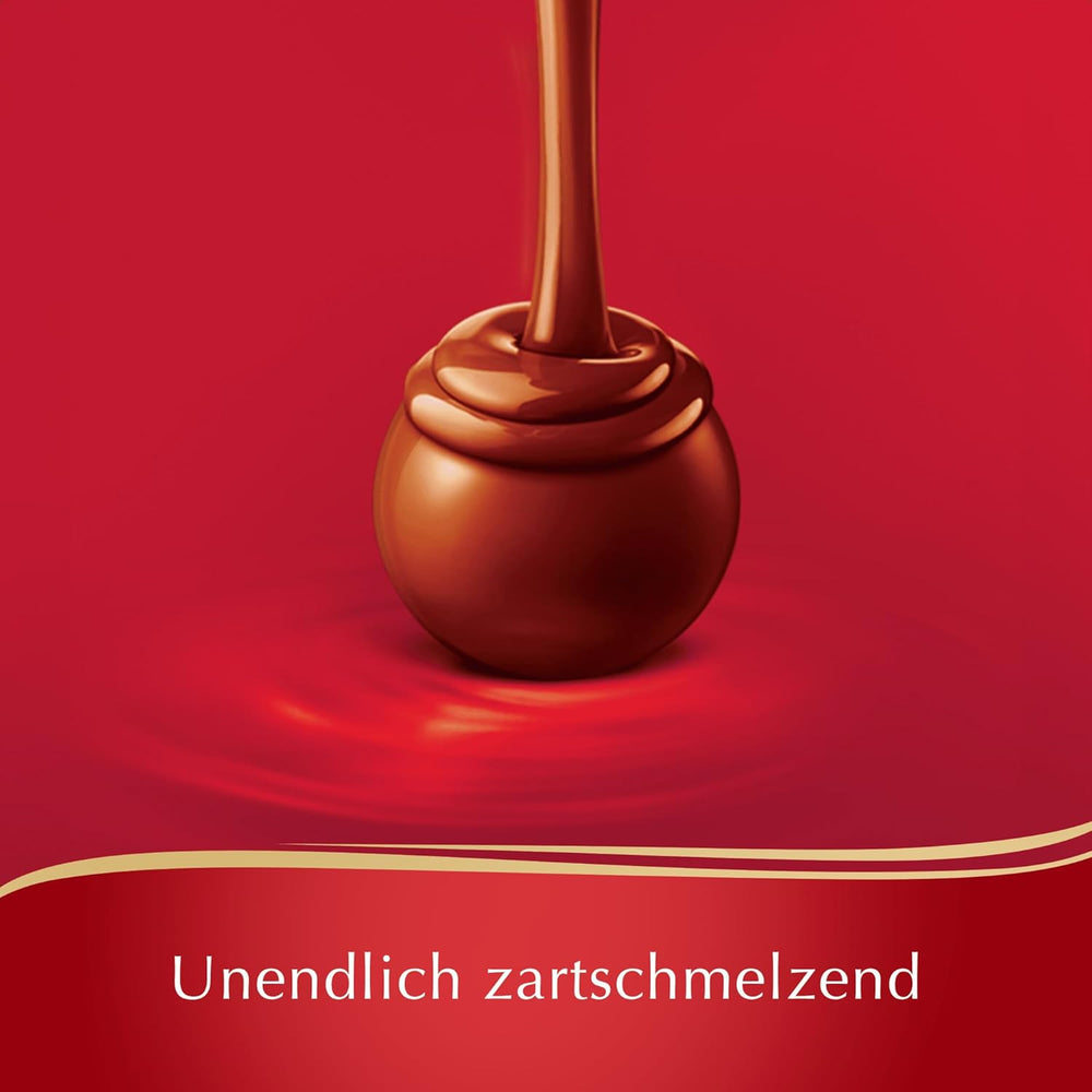 Lindt Chocolat LINDOR, Présentoir de comptoir | 1718 g | Env. 138 truffes dans les variétés Lait, Noire 70%, Demi-brune, Stracciatella, Blanche, Pistache | Coffret cadeau chocolat | Chocolat cadeau | Paquet en vrac