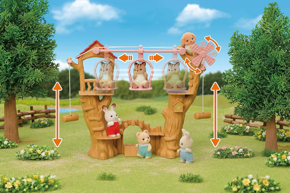 Sylvanian Families 5452 Baby Seilbahn - Puppenhaus Spielset