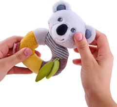 HABA 306654 - Jucărie de prins koala cu pluș, jucărie de prins de la 6 luni, gri Jucarii Bebe Naty Shop