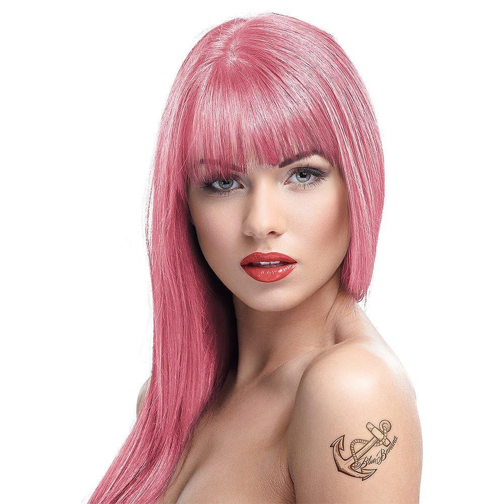 GO TOXIC UV cremă semipermanentă pentru colorarea părului, 100 ml (1 pachet) Vopsea pentru par Naty Shop Trandafir 200 Ml (1 pachet)