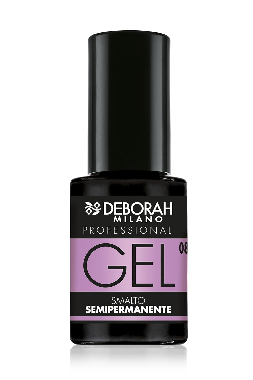 Vernis à ongles semi-permanent Milano Professional, no. 21 Bourgogne, effet volumateur, longue durée, pour des ongles intenses et brillants, 4,5 ml