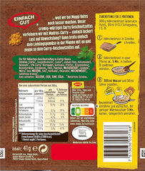 MAGGI Fix pour préparations au curry, mélange, avec ingrédient naturel*, pour 2 portions, 1er paquet (1 x 41g)
