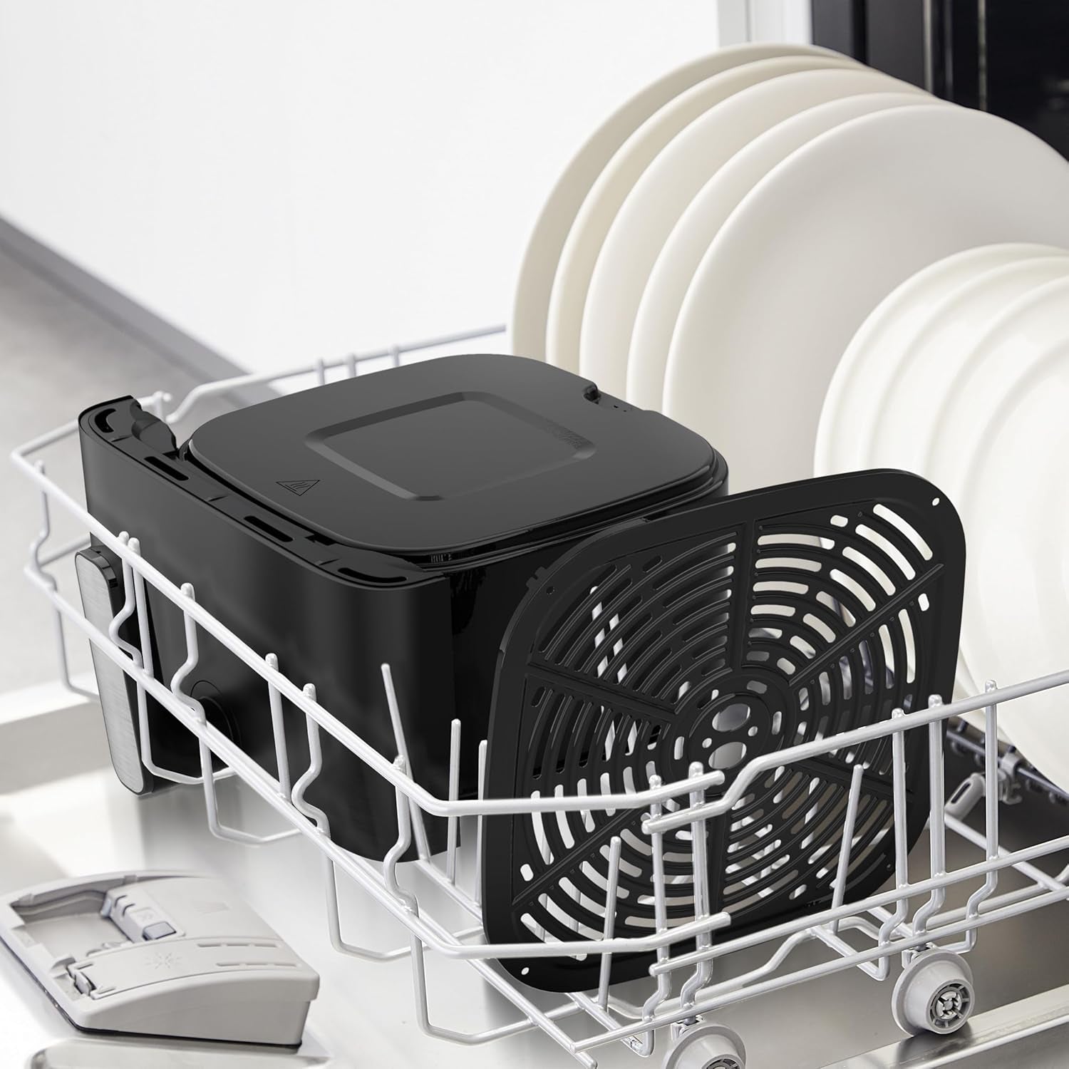 Tefal Easy Fry Mega Hot Air Fryer, capacitate de 7,5 litri, până la 8 persoane, EY8558E0 Electrocasnice Naty Shop