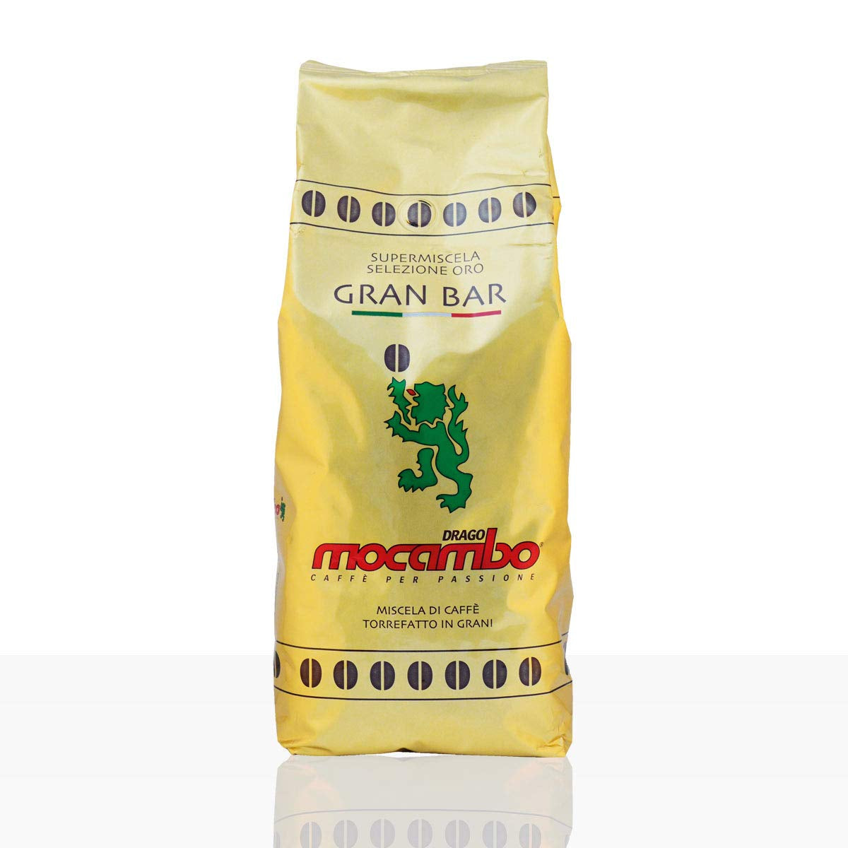 Café en grains Drago Mocambo Gran Bar 6 x 1kg grains entiers