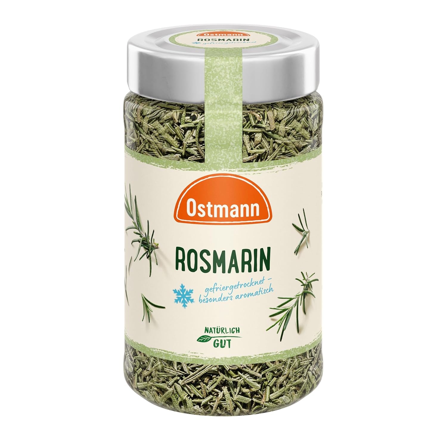 Ostmann Gewürze - Rosmarin gefriergetrocknet | 20 g en verre
