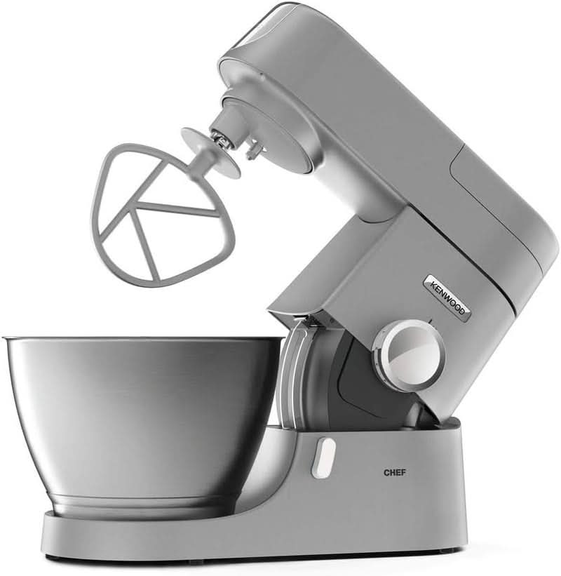 Robot culinaire Kenwood Chef KVC3110S, bol à mélanger en acier inoxydable 4,6 L mère et enfant Naty Shop