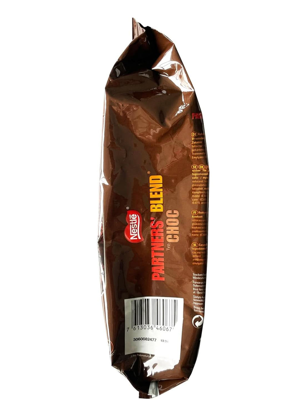 NESTLÉ Partners' Blend Type Choc, Poudre de Boisson au Cacao pour Distributeurs Automatiques, 1 Paquet (1 Sac X 1kg) Cacao et Chocolat Chaud Naty Shop