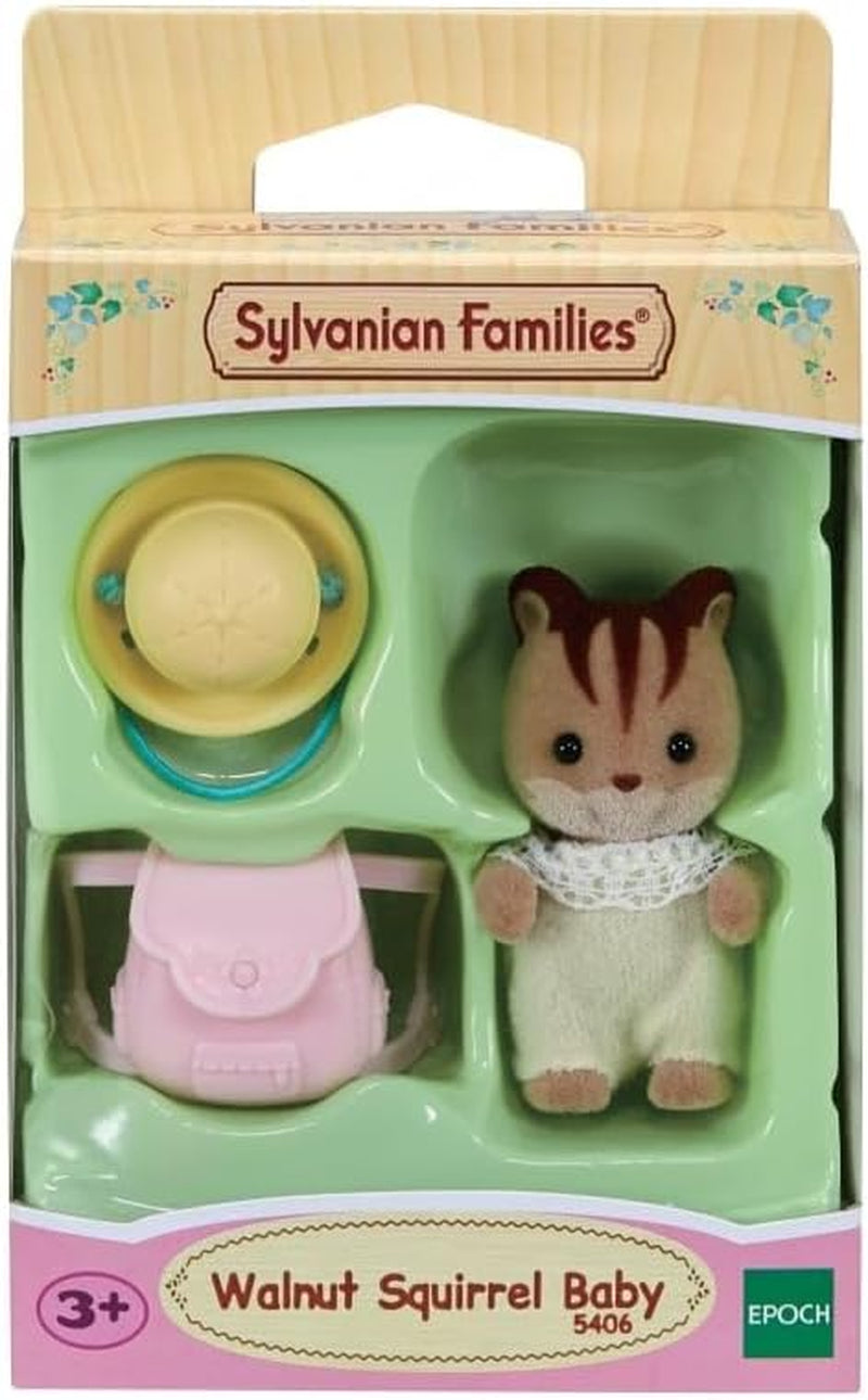 Sylvanian Families 5406 Walnuss Eichhörnchen Baby - Figuren für Puppenhaus