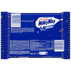 Mini Pack de Chocolat en Vrac, Mini Barres de Chocolat au Nougat Crème Caramel, 227g, Idée Cadeau Chocolat, Grand Pack de Chocolat