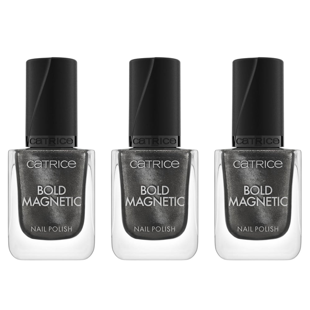 Vernis à ongles magnétique Catrice Bold, non. 030, Or, Métallisé, Végétalien, Sans microplastique, Sans parfum, Sans parabène, 1 paquet (10,5 ml)