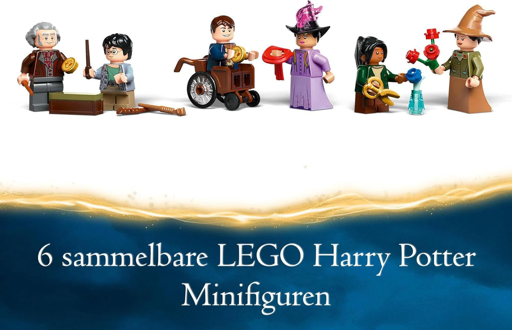 LEGO Harry Potter Costumes d'Ollivander et de Madame Malkin, Les Terres du Chemin de Traverse, Ensemble de jeu pour enfants, Jouets sorciers, Cadeaux fantastiques pour filles, garçons et fans à partir de 8 ans 76439 Jeux de construction Besuche den LEGO-Store