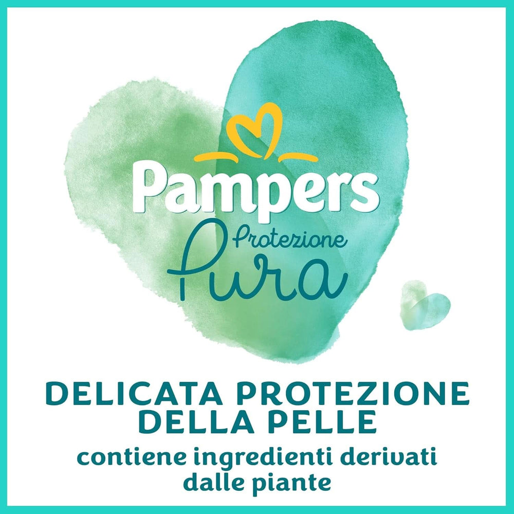 Pampers Naturello, 76 couches en coton et matières végétales naturelles, 0% parfum, taille 4 (7-18 kg) Mère et Enfant Naty Shop