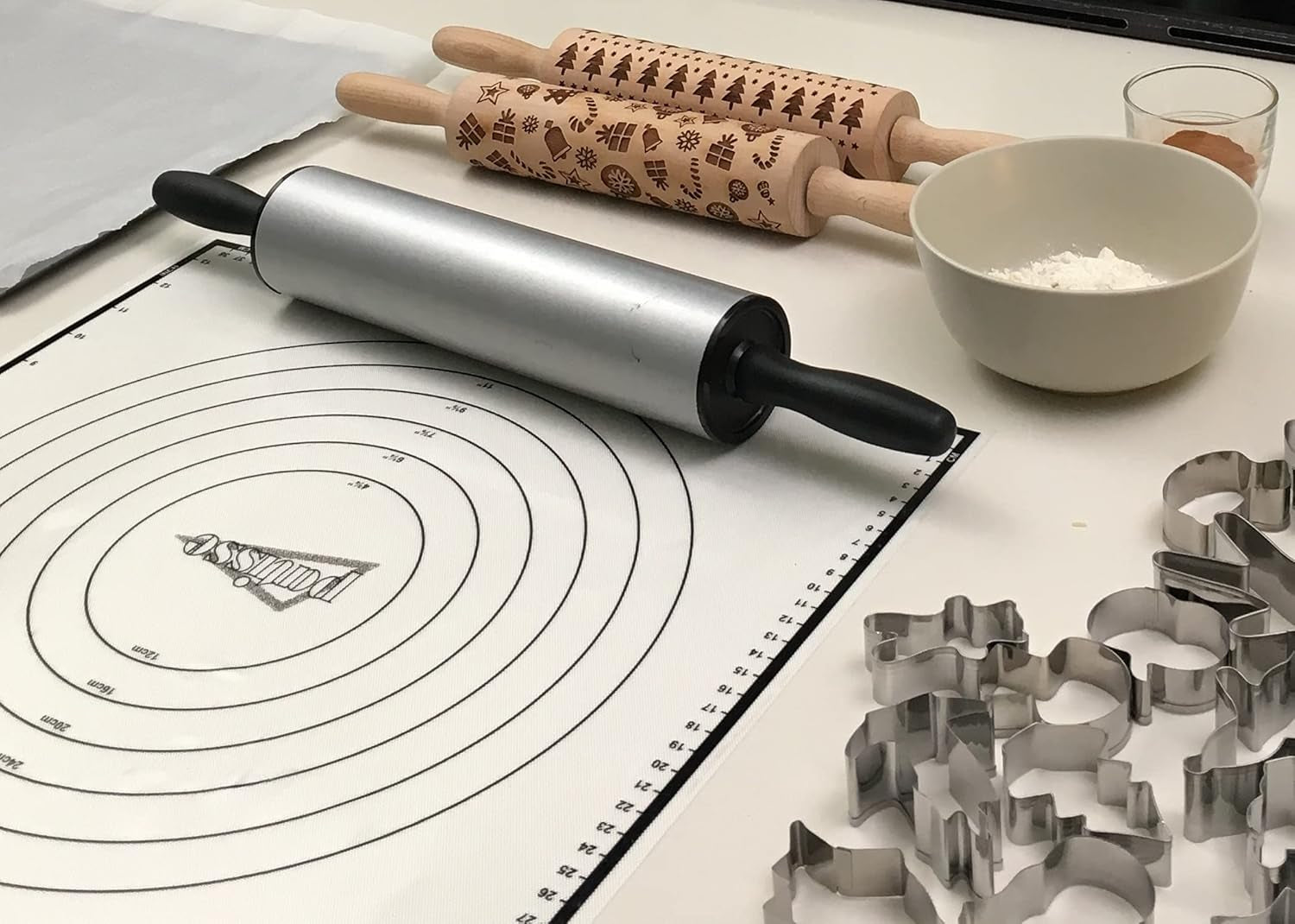 03650 Rouleau à pâtisserie antiadhésif 25 cm