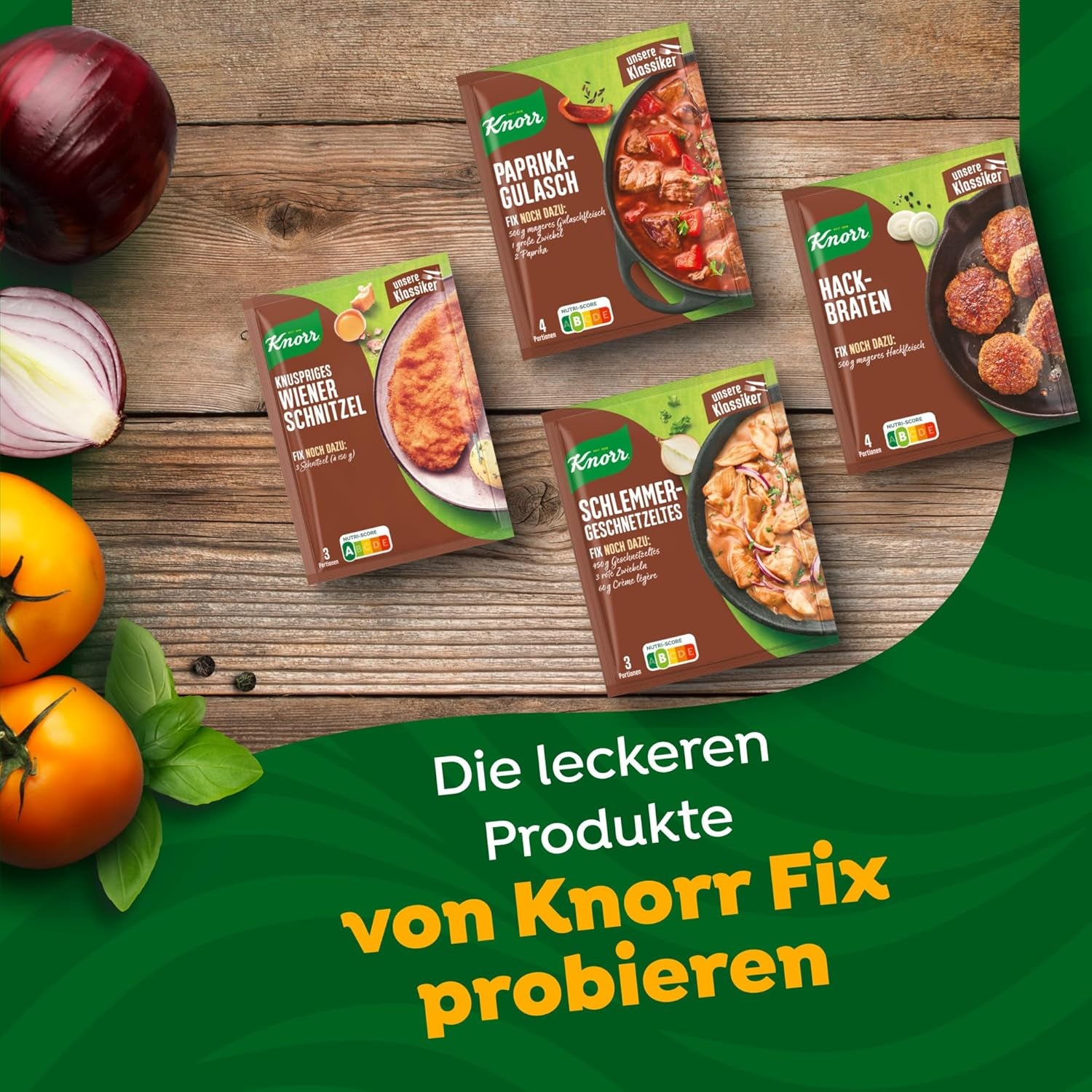 Knorr Fix Würzmischung Schlemmer-Geschnetzeltes für ein leckeres Fleischgericht sans geschmacksverstärkende Zusatzstoffe 43 g 1 pièce