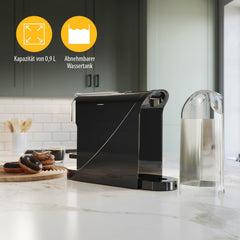 Machine à expresso à capsules Tristar - Compatible avec les capsules Nespresso - Bac de vidange amovible - Réservoir d'eau amovible spacieux de 900 ml - Pression 20 bars - 1400 W - CM-2300