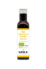 SPICE BIO Extrait de vanille Bourbon, 75 ml Arômes Naty Shop