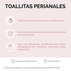 Lab - Lingettes périanales, Lingettes nettoyantes humides pour l'hygiène périanale, Provitamine B5, hydratantes, hypoallergéniques, sans paraben ni alcool, testées dermatologiquement - 15 pièces