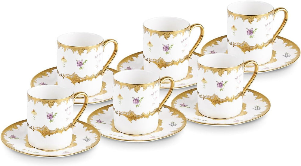 Café Karaca Bidter pour 6 personnes, multicolore