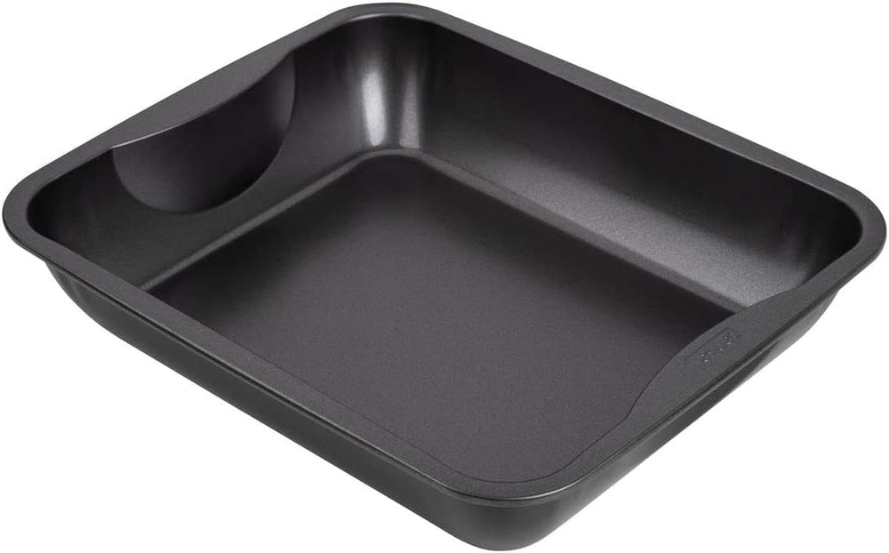 Zenker Xxl-Brat- Und Auslaufform (40 X 8 X 34 Cm) CUISSON SPÉCIALE, Rechteckige Ofenform Mit Antihaftbeschichtung, Backblech Für Krosse Braten & Saftige Aufläufe (Farbe: Schwarz), Menge: 1 Stück Moules et plateaux pour la cuisson Naty Shop