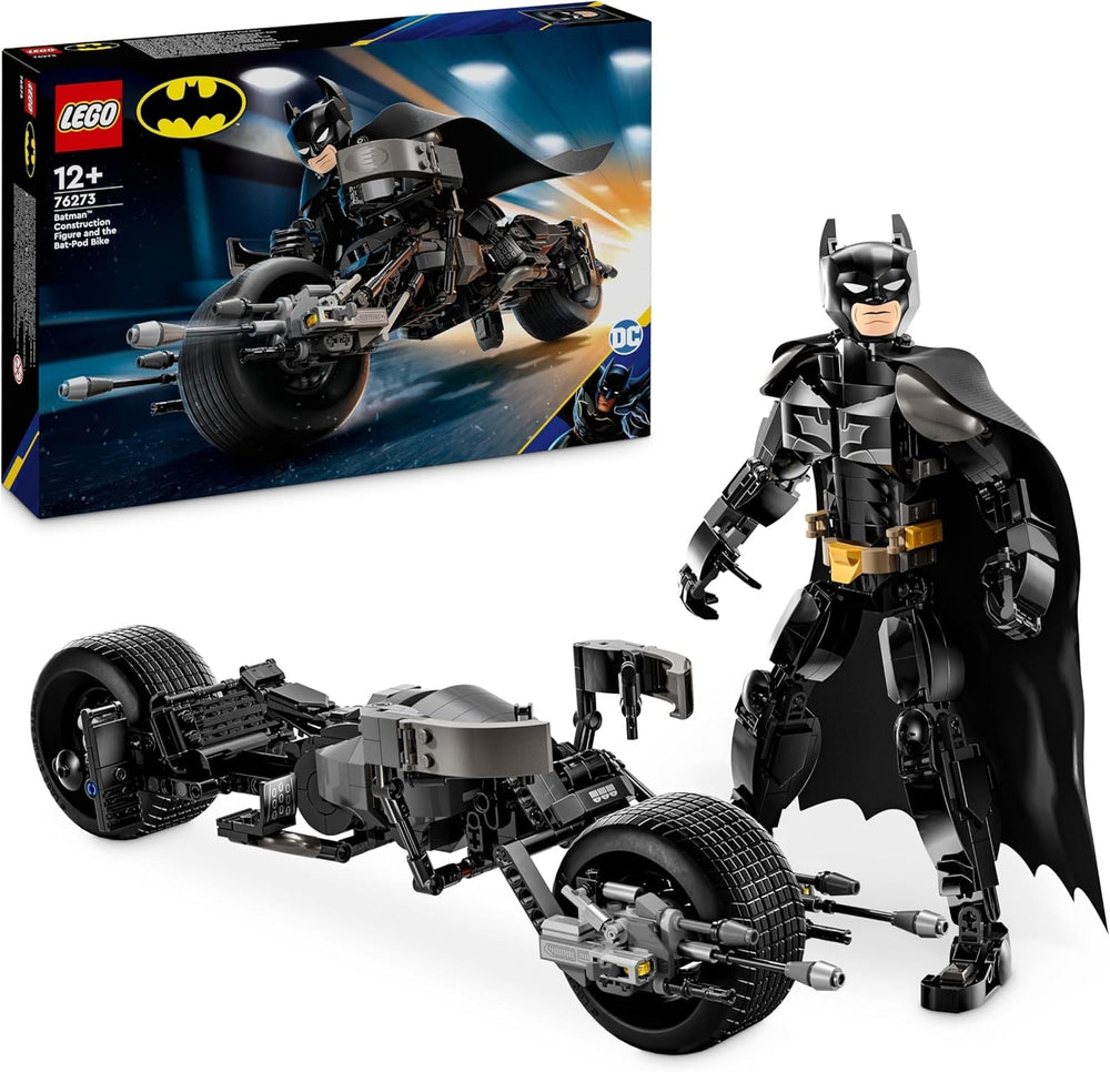 LEGO DC Batman : blocs de construction Batman avec Batpod, jouet du film de super-héros, coffret d'aventure pour enfants, cadeau pour garçons et filles 76273 Ensembles de construction Besuche den LEGO-Store Default Title