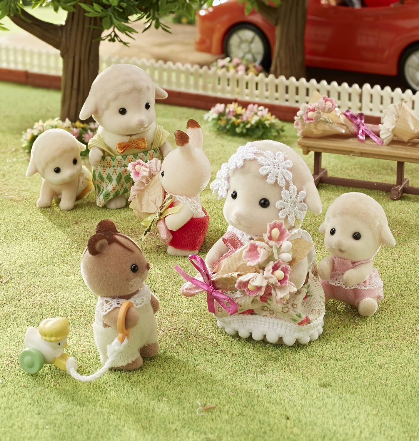 Sylvanian Families 5621 Schaf Zwillinge - Figurines pour maison de poupées