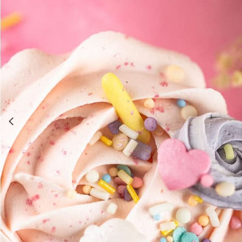 Super Streusel Carusel Pastel, pépites de couleurs pastel, 90 grammes Sprinkles Naty Shop