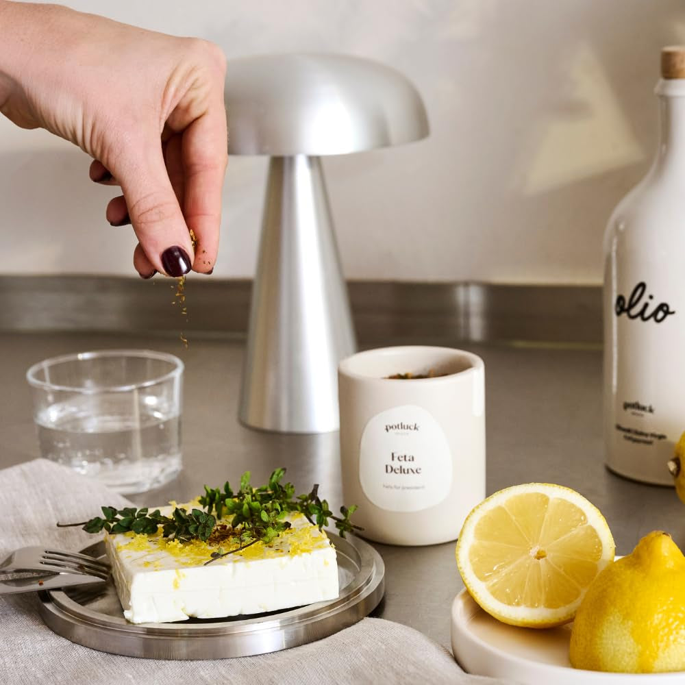 Repas-partage | Feta Gewurz | Gewürzmischung im Keramiktopf | 50g | Avec des produits naturels