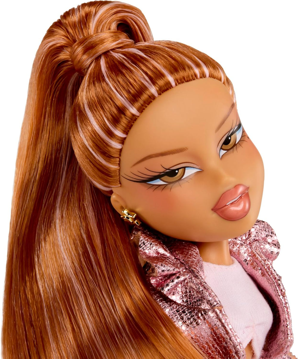 BRATZ Pop Starz Yasmin – Poupée mannequin avec breloque de collection, tenue et accessoires musicaux