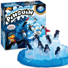 Ravensburger 21325 - Pingouin de Plitsch Platsch - grand facteur de dextérité amusant pour les enfants et les adultes - classique pour 1 à 5 joueurs à partir de 4 ans - cadeaux d'anniversaire