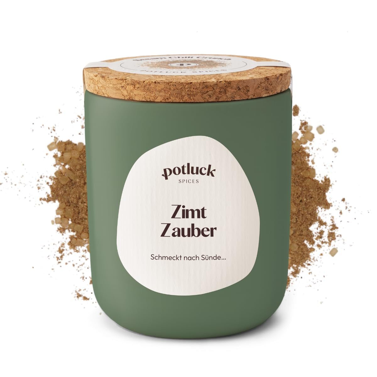 Repas-partage | Zimt Zauber | Würzmischung im Keramiktopf | 90g | Végétalien, sans gluten et avec des ingrédients naturels