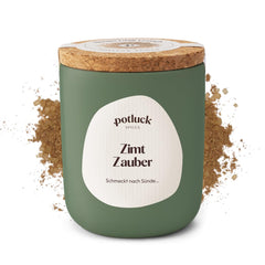 Repas-partage | Zimt Zauber | Würzmischung im Keramiktopf | 90g | Végétalien, sans gluten et avec des ingrédients naturels