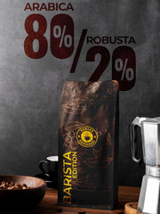 Ormado Coffee House, Capsule de cafea, boabe de cafea Kenya brevetate – amestec Arabica și Robusta, boabe de cafea întregi pentru aparate de cafea complet automate, boabe prăjite, cafea cu corp plin 1 kg, complet automată
