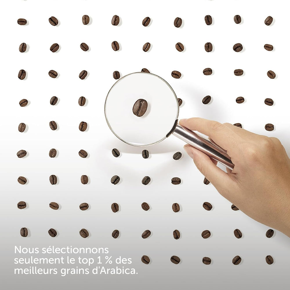 Illy Coffee Beans Sélection de grains de café Arabica de luxe d'Éthiopie, paquet de 6 (6 x 250 g)