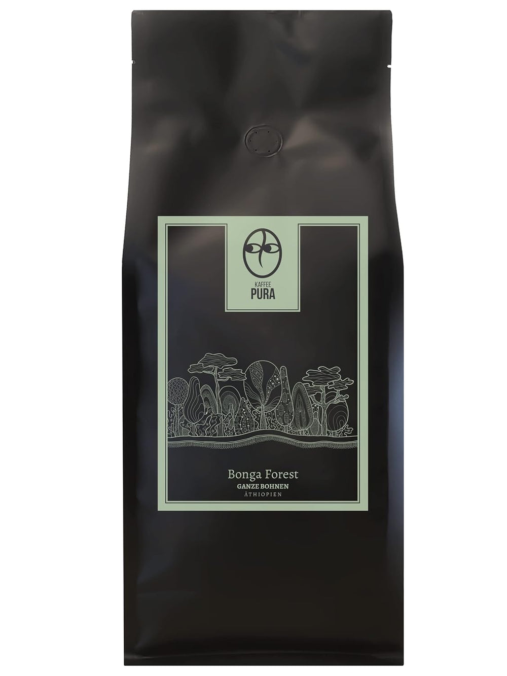 Café en grains entiers biologique Bonga Forest (1000)