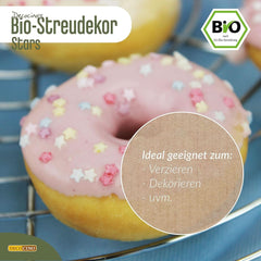 DECOCINO Sprinkle Étoiles Bio, 50 grammes Sprinkles Naty Shop
