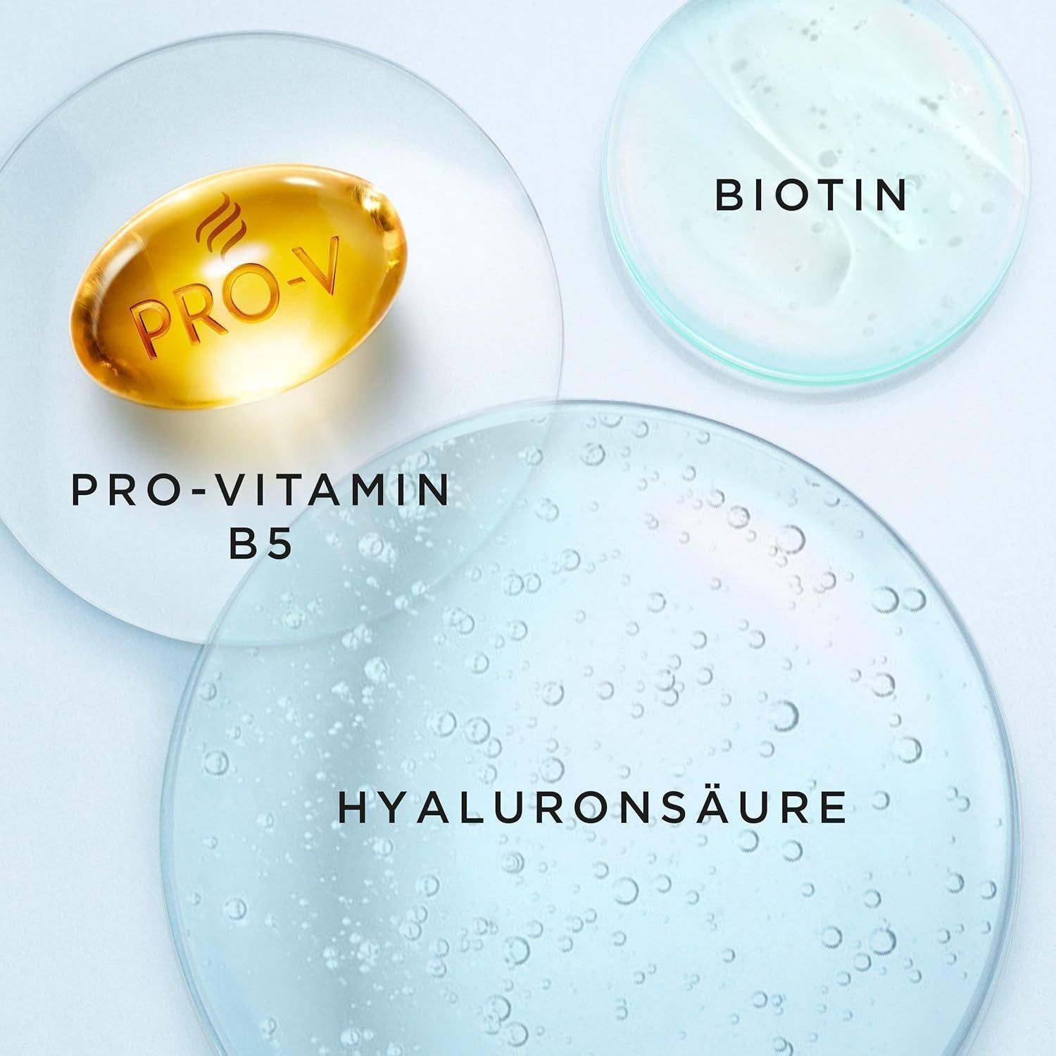 Pantene Pro-V Hydra Glow Shampooing hydratant à la biotine pour cheveux secs et abîmés Pantene Douche et bain