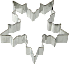 Zenker Emporte-pièce flocon de neige, emporte-pièce de Noël, emporte-pièce fondant, emporte-pièce de haute qualité, aide de cuisine en tôle d'acier, couleur : argent