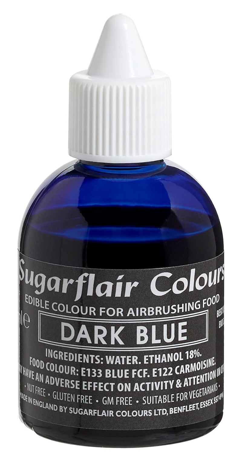 Sugarflair Colorant Alimentaire Aérographe Or Doré Colorant Alimentaire Liquide Comestible Aérographe Colorant Gâteaux Muffins Glaçage et Décoration de Gâteaux - 60 ml