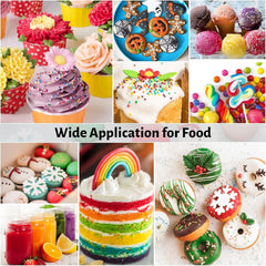 Colorant alimentaire 9 x 10 ml, colorant alimentaire liquide – ensemble de colorants alimentaires pour décorer des gâteaux, macarons, beignets, fudge, glaçage, savons DIY, crème glacée, colorant pour savon, colorant pour pistolet pulvérisateur