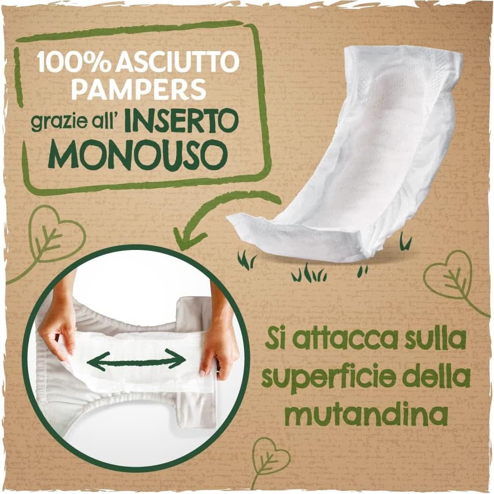 Pampers Green Generation Extra, 4 - 16 kg, blanc, 120 pcs Mère et Enfant Naty Shop