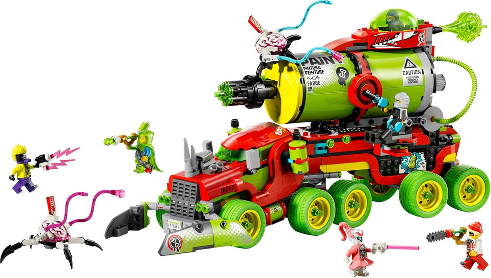 LEGO DREAMZzz Mateos Sprühdosen-Truck - Jeu avec 2 Baumodi, Boostern modulaires et 5 figurines, Daunter Cooper et Mr. Oz - Cadeaux pour les filles et les jeunes à partir de 9 ans - 71499