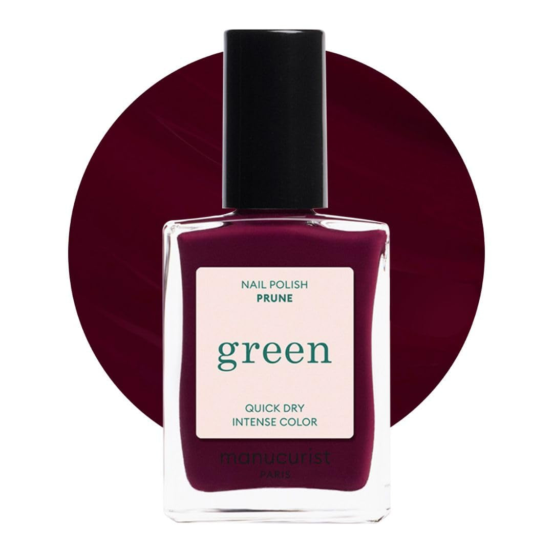 Manucurist Green - Vernis à ongles Rosy Beige Shell Beige - Vernis à ongles à séchage rapide - Ongles DIY - Vegan 12-Free - À base de plantes - Vernis à ongles - Fabriqué en France