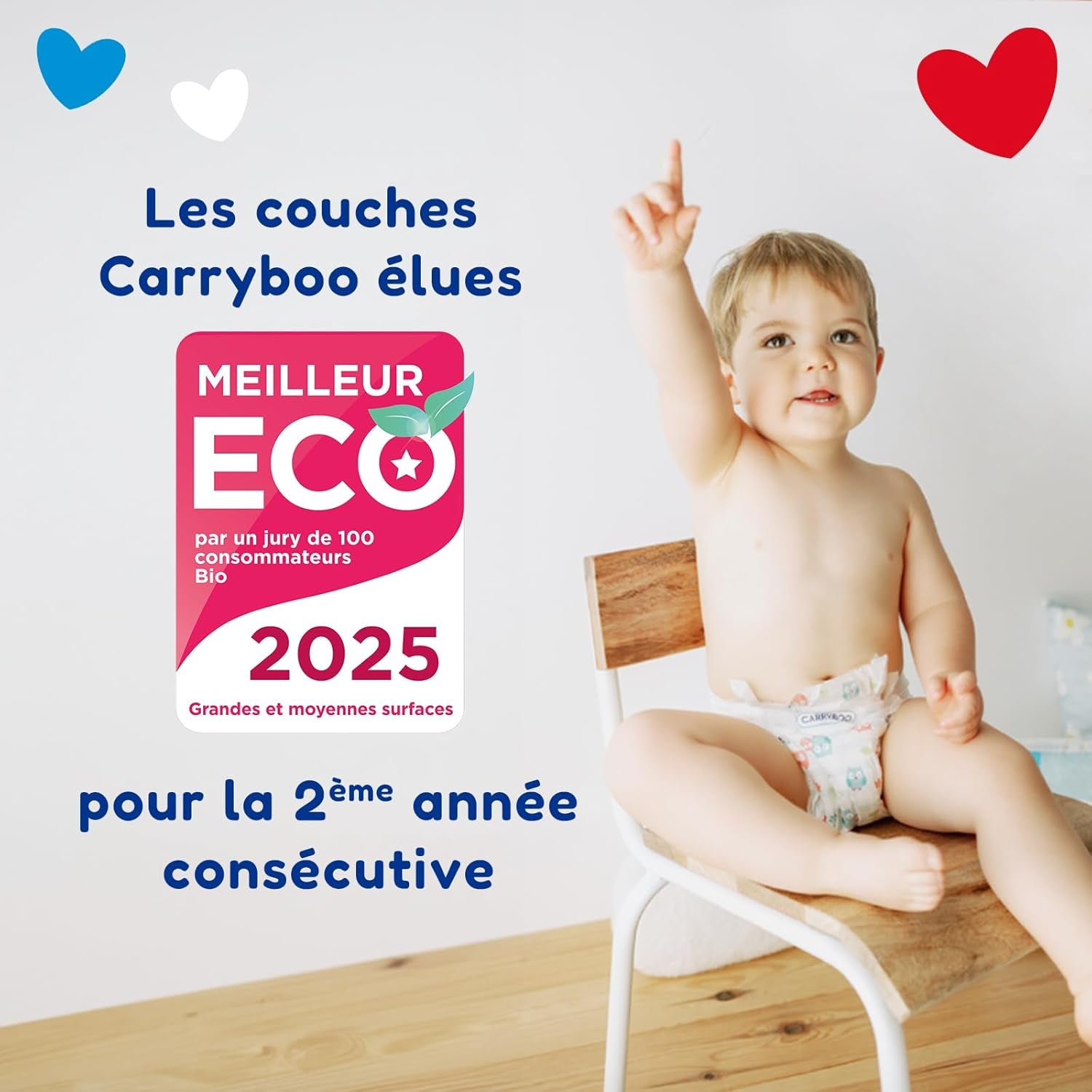 - Couche taille 4 (7 – 18 kg) – pour peaux sensibles – naturelle et très absorbante – étanche 12 heures – ohne unerwünschte Inhaltsstoffe – fabriquée en France – 132 couches