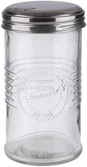 APS 40510 Distributeur de sucre - OLD FASHIONED, Ø 7,5 cm, H: 14 cm, Verre, 0,35 litre, Bouchon avec filetage en...
