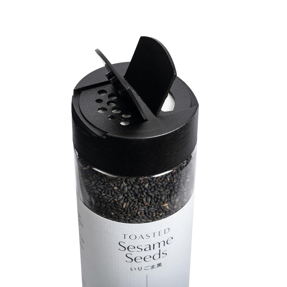 - Gerösteter schwarzer Sésame 150g | Offre de ballast | Sources de protéines végétaliennes | Arôme Reiches | Antioxydant | Simple streuen