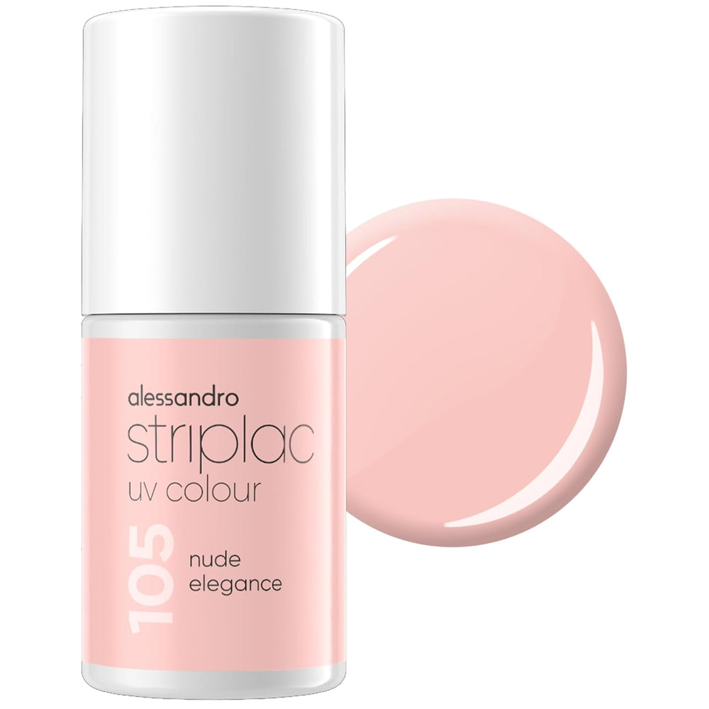 alessandro Striplac UV-Nagellack Lilly Billy – Doux et facile à utiliser – Application facile grâce à la technologie Peel-Off – Vegan et sans alcool – 8 ml