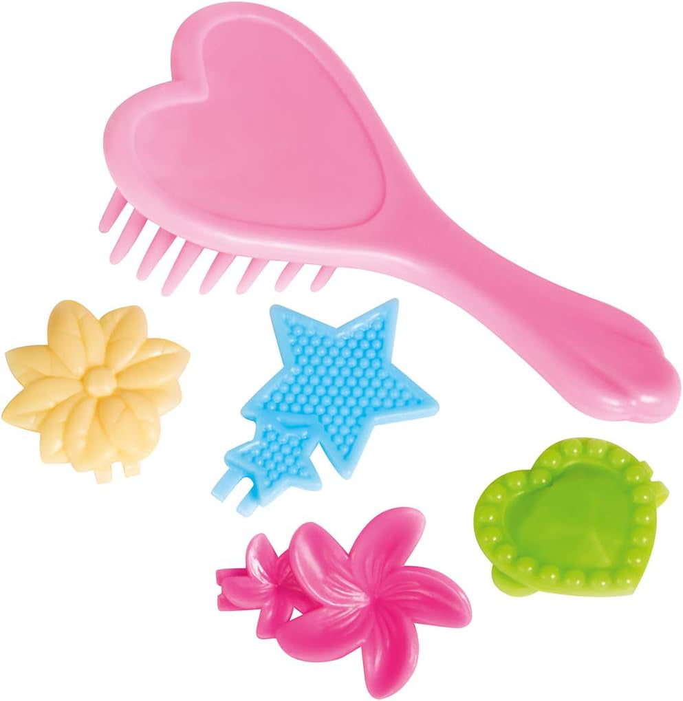 Simba Evi Love Rainbow Princess / Poupée comme princesse de soin avec cheveux longs / 4 pinces à cheveux et pinces / 12 cm / Pour enfants à partir de 3 ans, 105733505