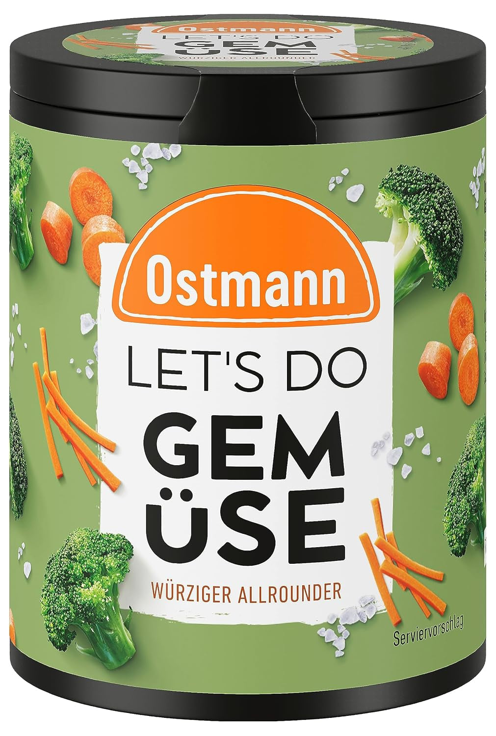 Ostmann Gewürze - Faisons du poisson polyvalent | Gewürzsalz pour Bratfisch, Flammlachs et Meeresfrüchte | Würziger Allrounder à la moutarde, au citron et à l'aneth | 85 g dans une barre de recyclage Metalldose